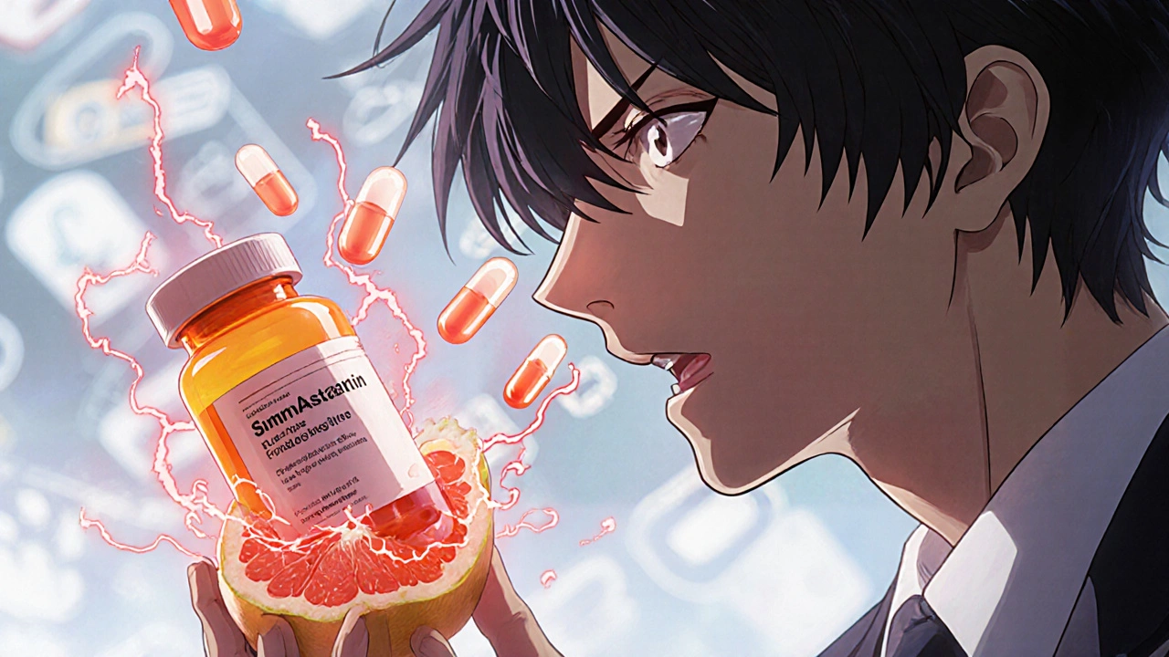 Grapefruit and Statins: What You Need to Know About Dangerous Interactions