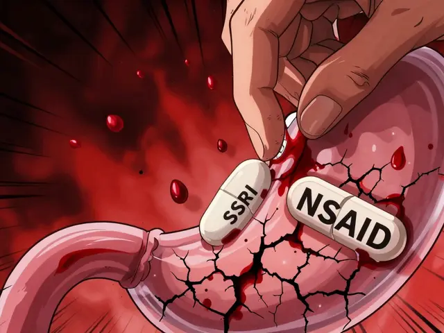 SSRIs with NSAIDs: Increased GI Bleeding Risk and How to Prevent It