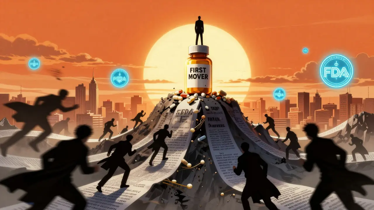 First-Mover Advantage: How the First Generic Drug Maker Wins Big
